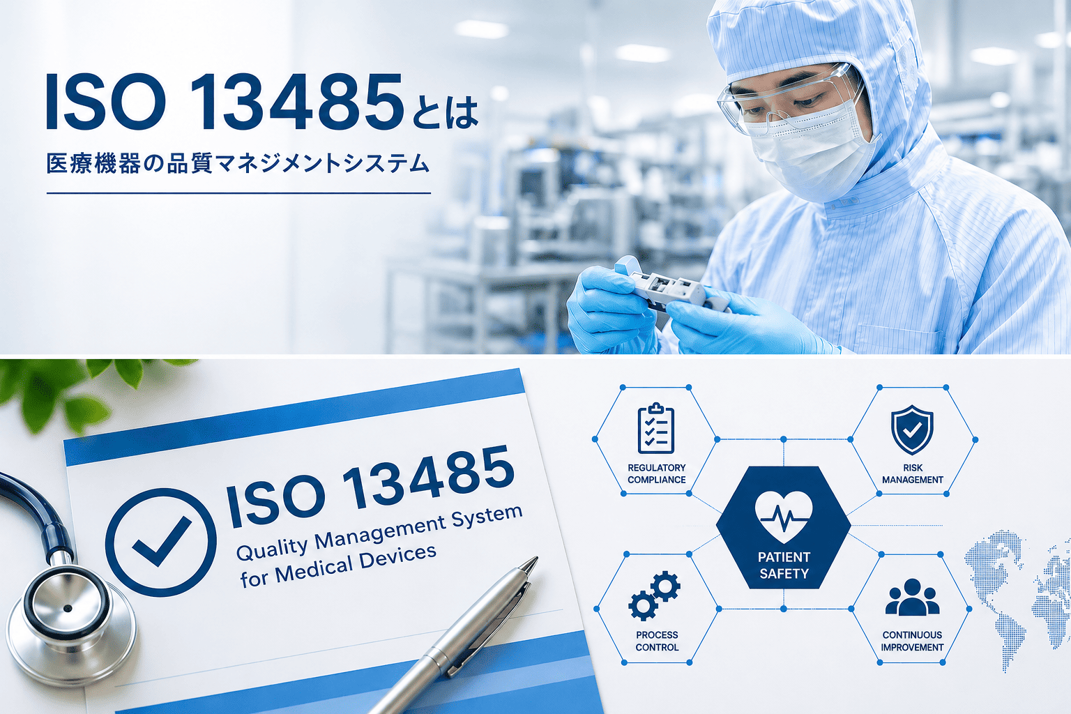 ISO13485とは？当社が取得した背景と医療機器組立への取組
